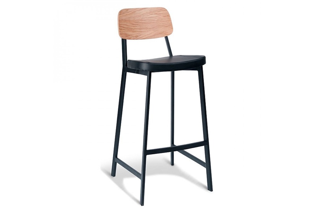 MS Hospitality Croydon Bar Stool Synthetic Leather - 750mm Seat Height