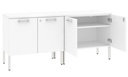 Executive Credenza Four Door Office Storage Cabinet Extra