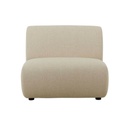 Juno Cloud 1 Seater Centre Sofa - Cashew Tweed