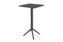 Hospitality Plus Siesta Sky Folding Bar Table - Square [600L x 600W]