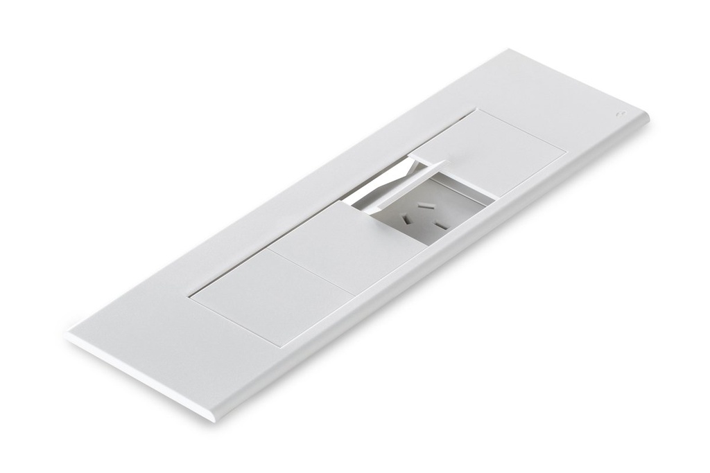 CMS Flip Surface Mount Box - White [4 Power]