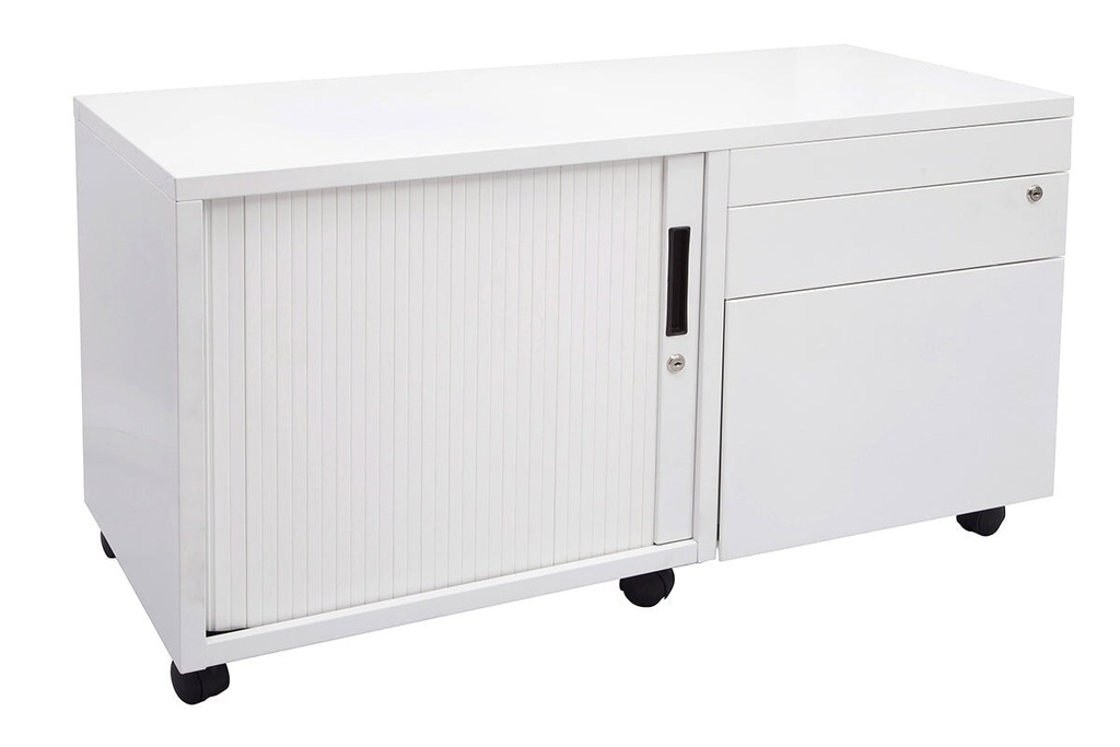 [GCADN-L|639()] Sonic Mobile Caddy LHS with Tambour & Filing Drawers