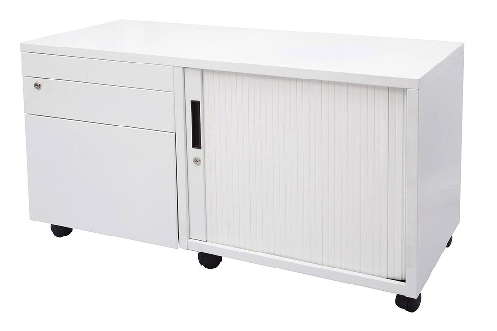 [GCADN-R|639()] Sonic Mobile Caddy RHS with Tambour & Filing Drawers