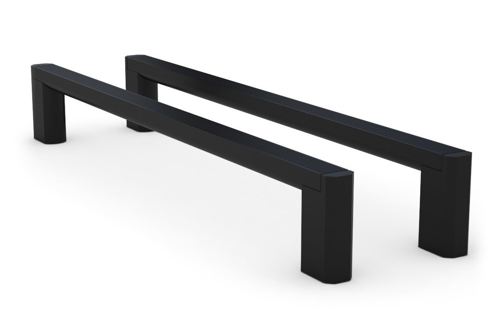 [HANDLES2.B|16()] Black Handle for Storage Cabinet
