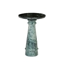 Rufus Jewel Side Table - Spider Green Marble