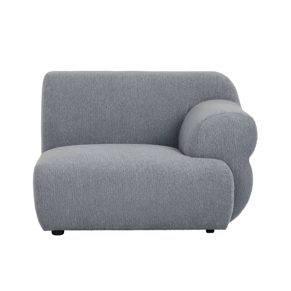 Juno Cloud 1 Seater Right Arm Sofa - Vista Blue