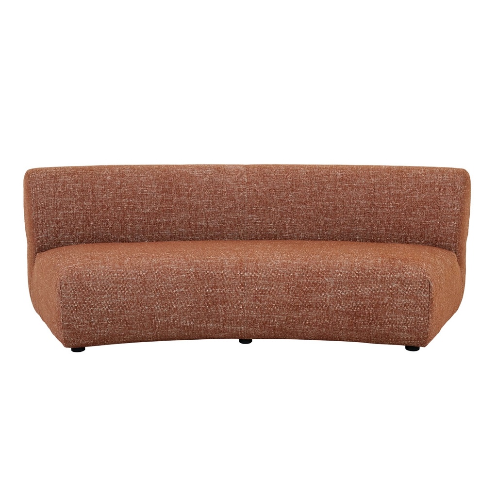 Juno Cloud 2 Seater Arc Sofa - Brick