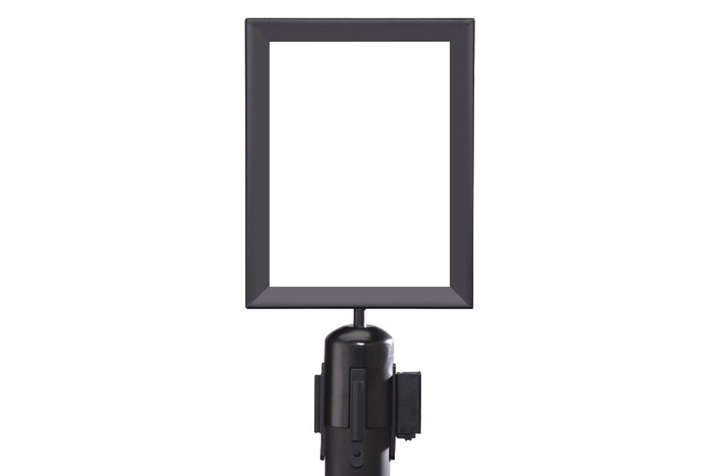 [LGA4BK|67()] JasonL A4 Sign Frame Compatible with JasonL Retractable Pole - Black