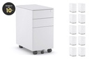 Slim Mobile Pedestal