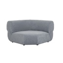Juno Cloud Round Corner Sofa - Vista Blue