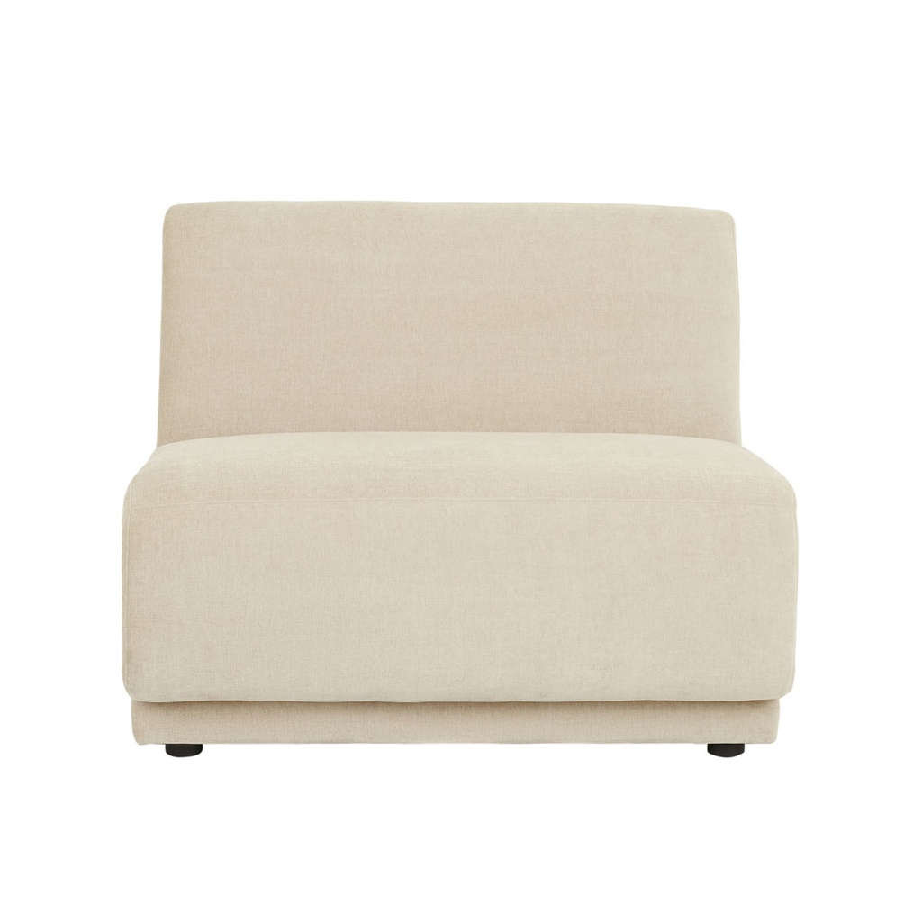 Juno Pebble 1 Seater Centre Sofa - Soft Wheat