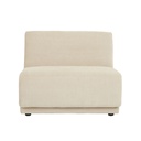 Juno Pebble 1 Seater Centre Sofa - Soft Wheat