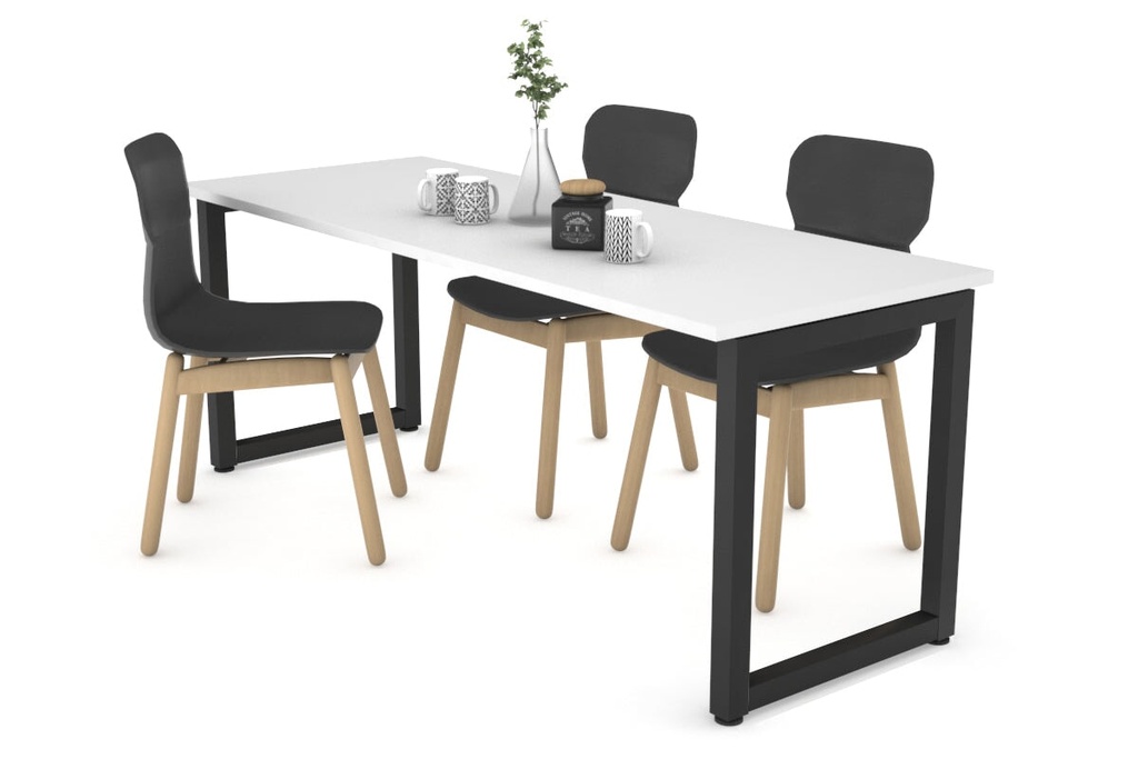 [NONE,DQDL1808.B.WT|0,562()] Quadro Loop Legs Table [1800L x 800W]