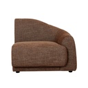 Juno Pebble 1 Seater Right Arm Sofa - Tawny