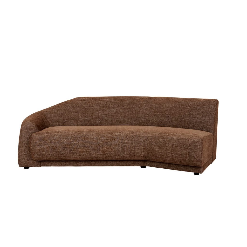 Juno Pebble 3 Seater Left Arm Sofa - Tawny