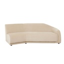 Juno Pebble 3 Seater Right Arm Sofa - Soft Wheat