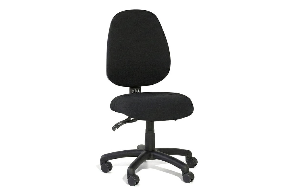 [NONE,G-INCA-HB-SS-BK,NONE|0,453,0()] Gregory Inca Dual Density Ergonomic Office Chair - Split Seat [High Back]