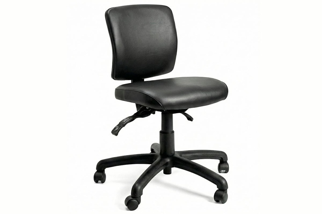 Gregory Petite Boxta Dual Density Ergonomic Office Chair - Vinyl [Medium Back]