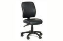Gregory Slimline Dual Density Ergonomic Office Chair - Deluxe Seat [Medium Back]
