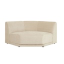 Juno Pebble Corner Sofa - Soft Wheat
