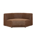 Juno Pebble Corner Sofa - Tawny