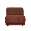 Juno Sierra 1 Seater Centre Sofa - Rosewood