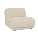 Juno Sierra 1 Seater Centre Sofa - White Bark