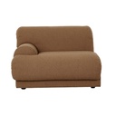 Juno Sierra 1 Seater Left Arm Sofa - Teddy