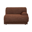 Juno Sierra 1 Seater Right Arm Sofa - Rosewood