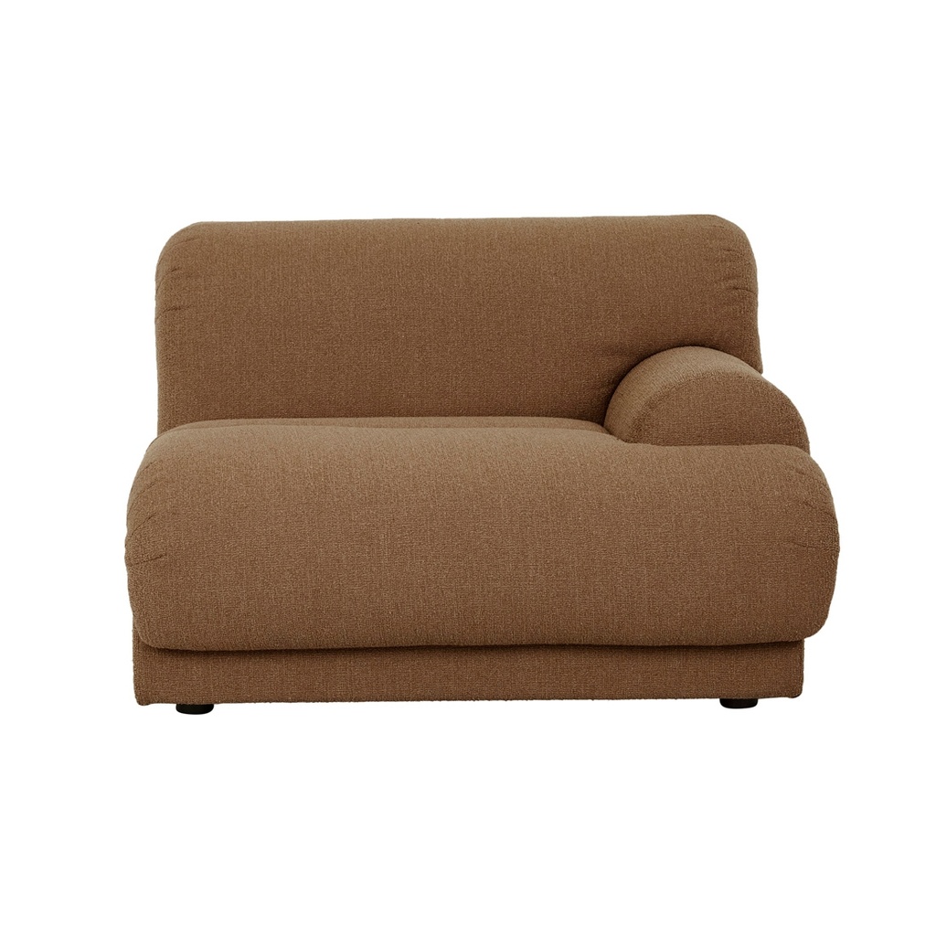 Juno Sierra 1 Seater Right Arm Sofa - Teddy