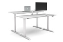 Just Right Height Adjustable 2 Person Bench Workstation [1600L x 700W]