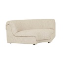 Juno Sierra Corner Sofa - White Bark