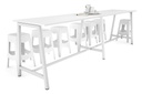 Quadro A Legs Large Counter Table [3600L x 700W]