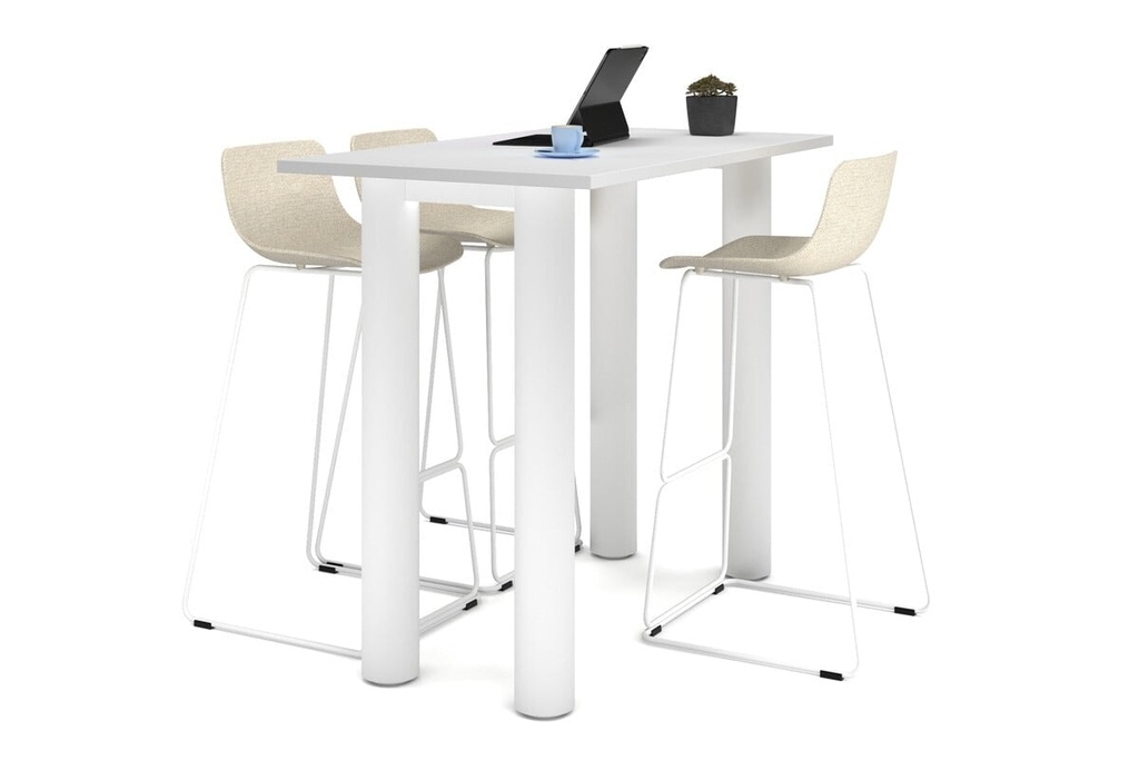 Quadro Cylinder Legs Counter Table [1400L x 700W]