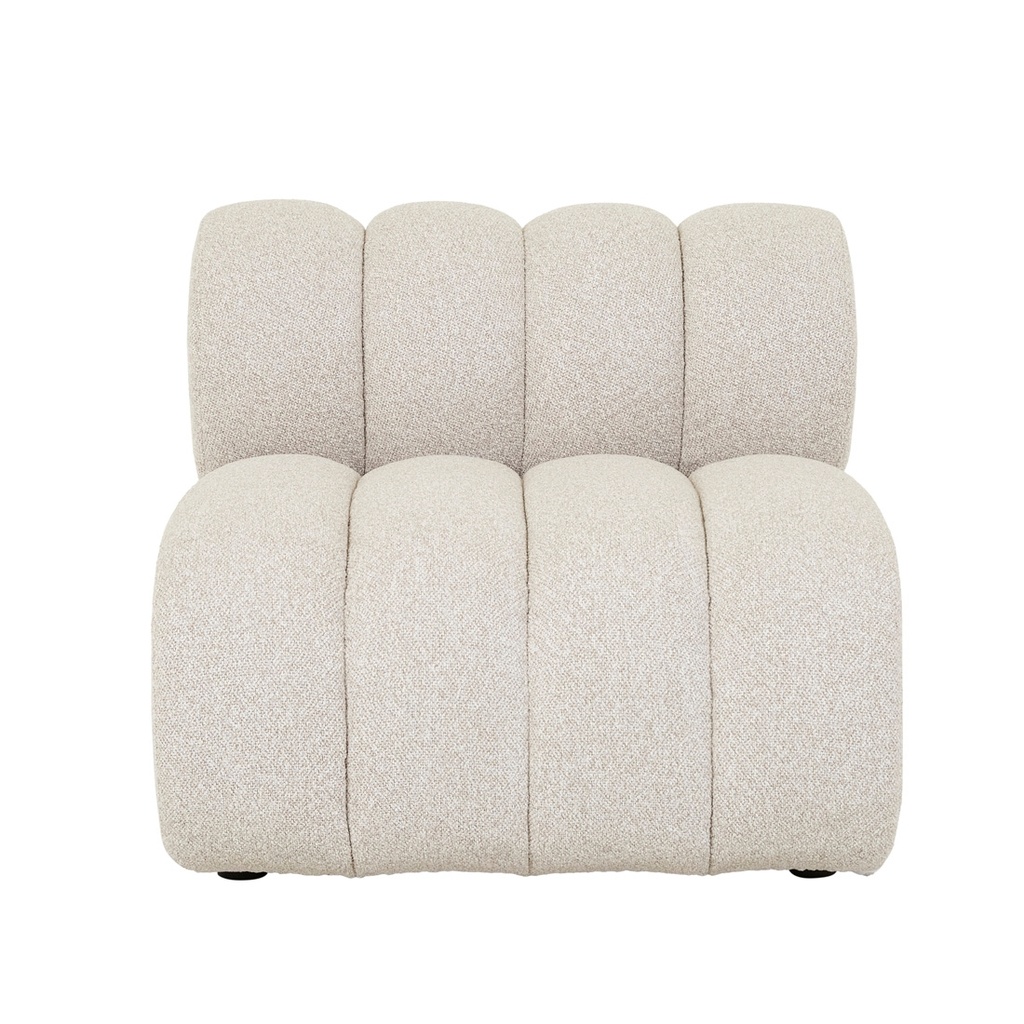 Juno Ziggy 1 Seater Centre Sofa - Overcast