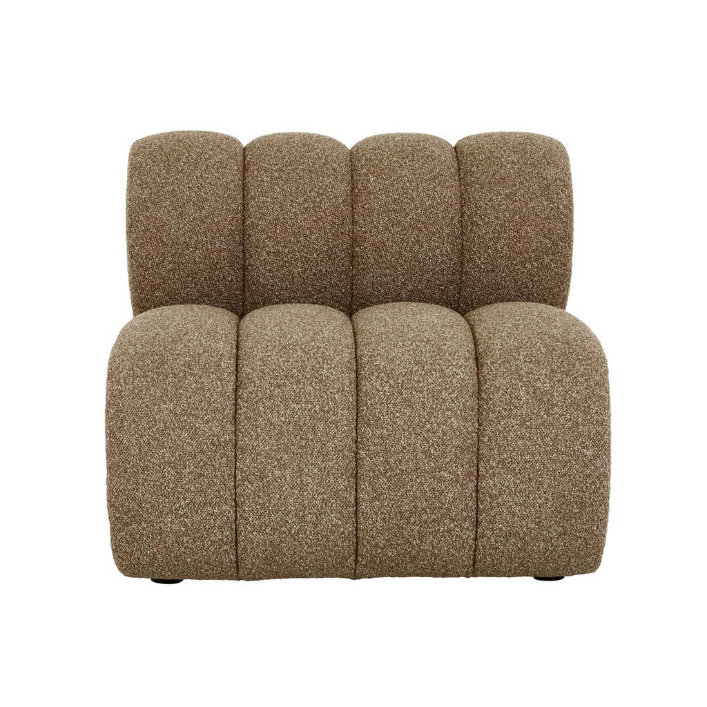 Juno Ziggy 1 Seater Centre Sofa - Shiitake