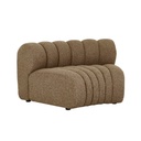 Juno Ziggy Round Corner Sofa - Shiitake