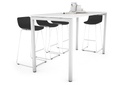 Quadro Square Legs Counter Table [1600L x 700W]