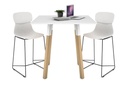 Quadro Counter Wood Legs Square Table [800L x 800W]