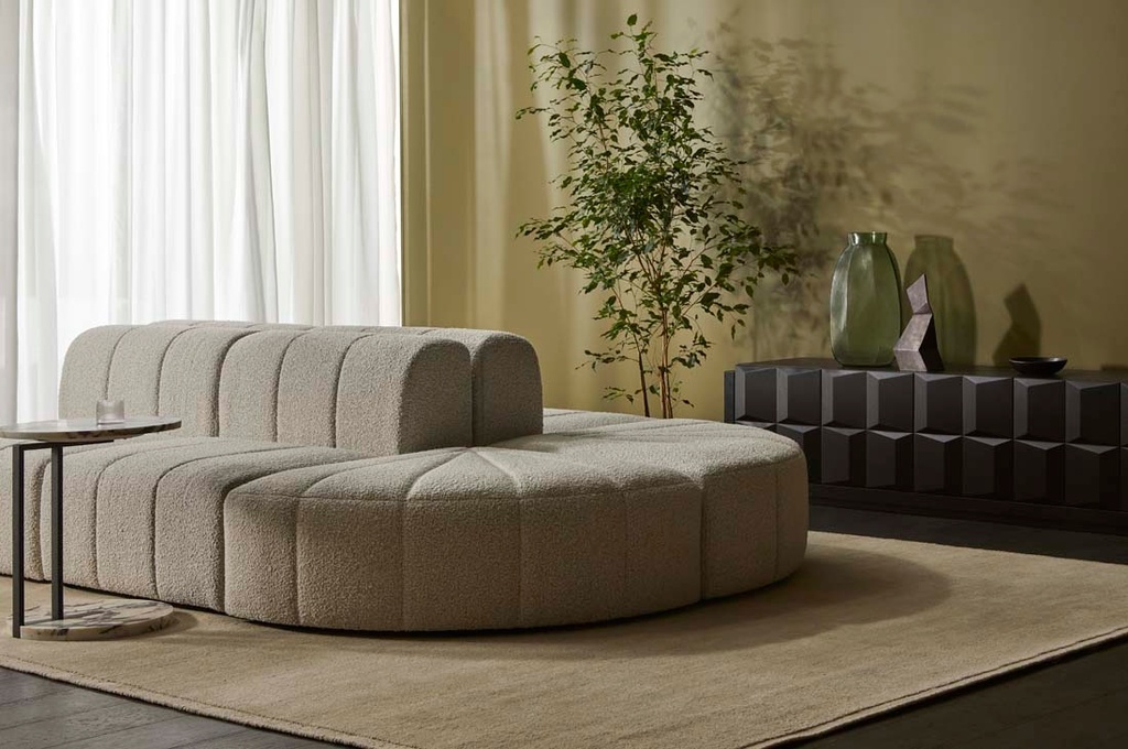 Juno Channel O Shape Ottoman - Copeland Birch