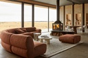 Juno Cloud 4-Seater Right L Shape - Brick