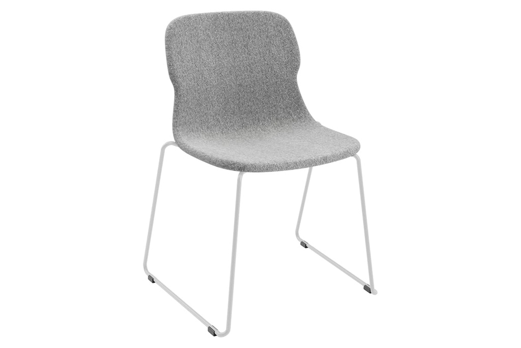 [NONE,SAMSL-W-LGU|0,279()] Sammy Fabric Chair - Sled Base