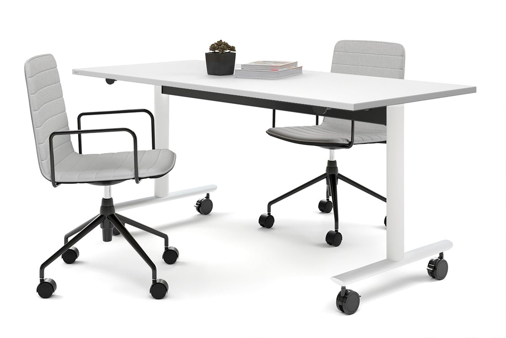 Jasonl Flip Top/Folding Mobile Meeting Room Table - Solana [1400L x 800W]