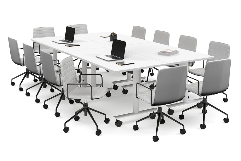 Solana Multi 4 Person Flip Top Tables [2800L x 1600W]