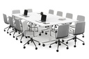 Solana Multi 4 Person Flip Top Tables [2800L x 1600W]