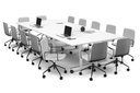 Solana Multi 4 Person Flip Top Tables [3600L x 1400W]