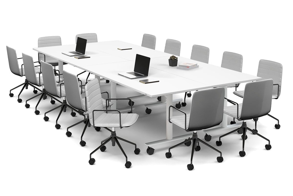 Solana Multi 4 Person Flip Top Tables [3600L x 1600W]