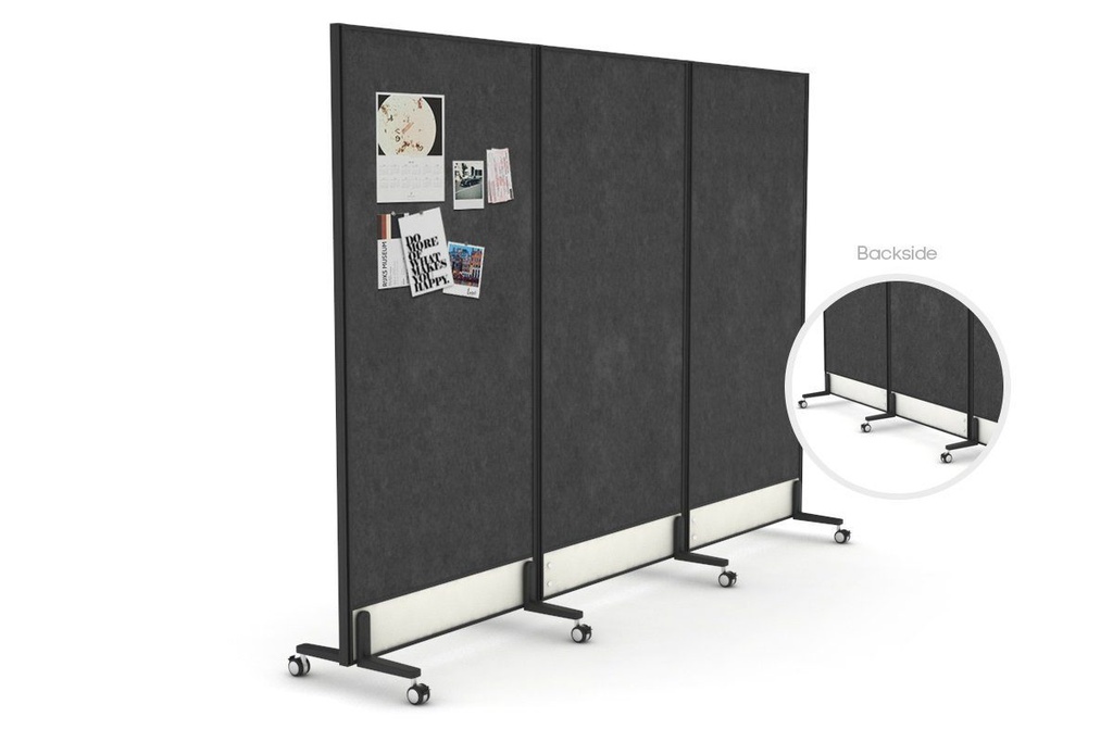 Productify Activity Based Partition Screen - Double Sided Acoustic Felt Board [1800H x 2700W]