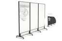 Productify Activity Based Partition Screen - Whiteboard/ Acoustic Felt Board [1800H x 2700W]