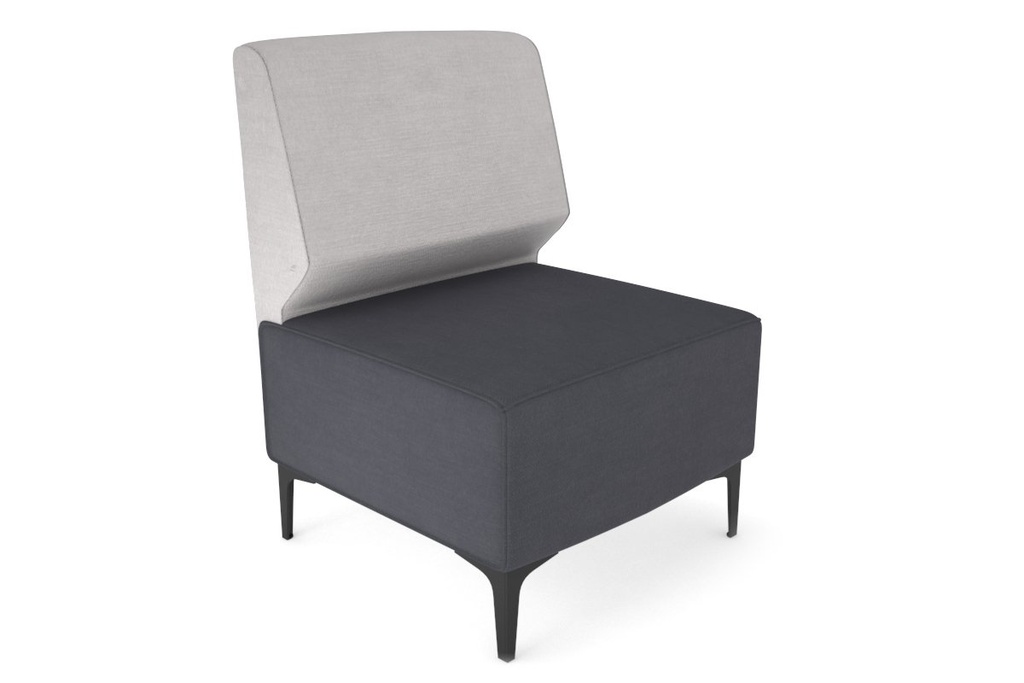 [S78-02GYB|596()] Mondo Sectional Lounge [Square Back]